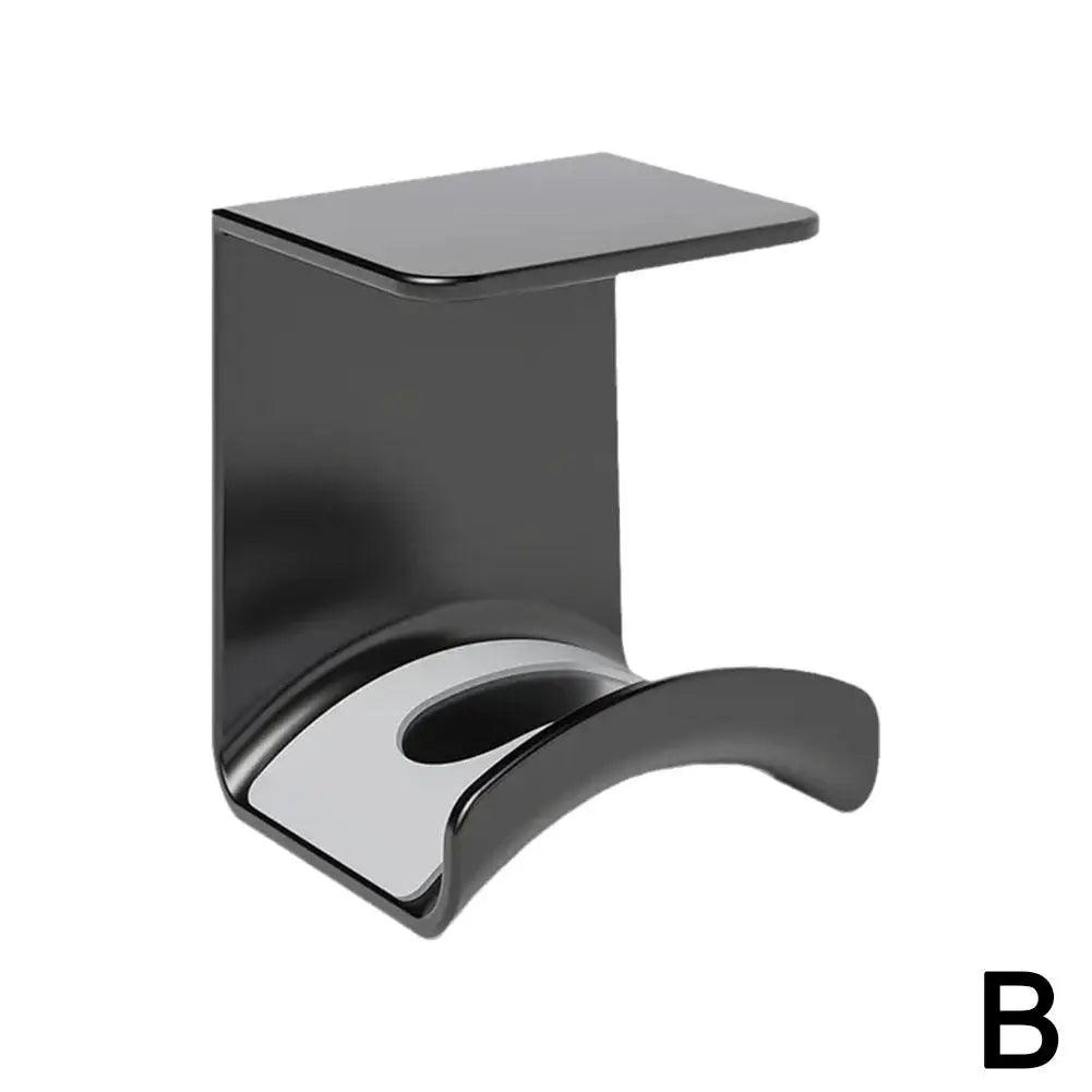 Universal Headphone Stand Adhesive Plastic Wall Mount Hanger