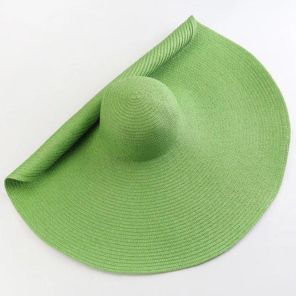 70cm Oversized Wide Brim Sun Hat Large UV Protection Beach