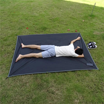 Waterproof Camping Mat with Pegs Ultralight Portable Beach Mat