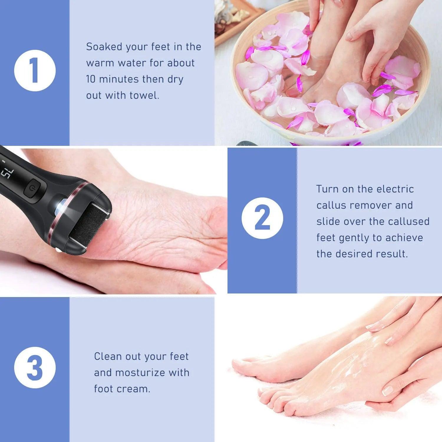 Rechargeable Foot Care Tool