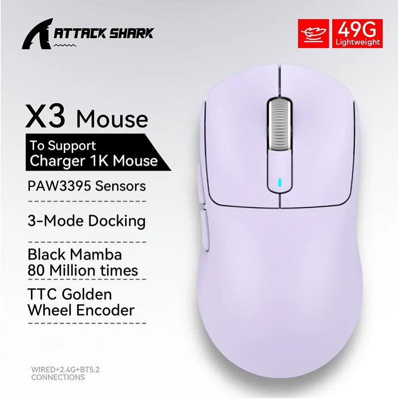 Attack Shark X3pro X3 Wireless Mouse Macro Gaming Mouse
