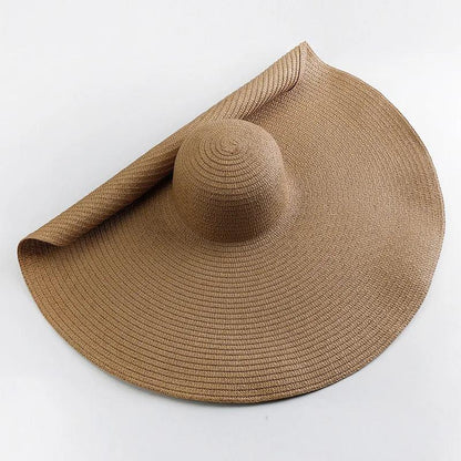 70cm Oversized Wide Brim Sun Hat Large UV Protection Beach