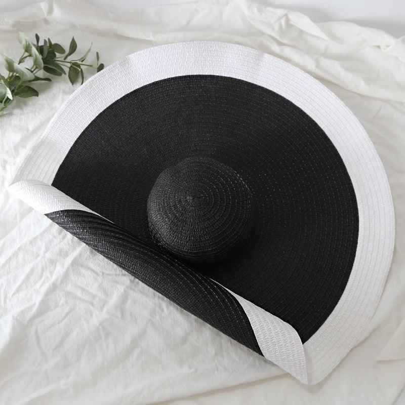 70cm Oversized Wide Brim Sun Hat Large UV Protection Beach