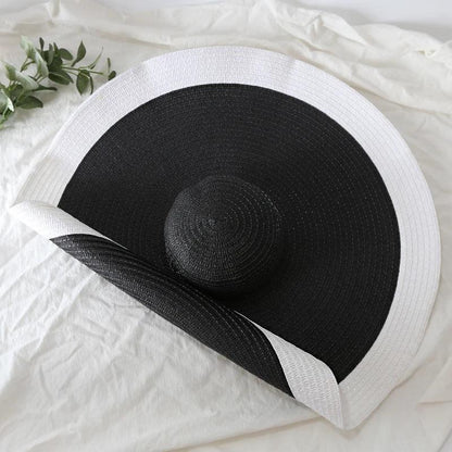 70cm Oversized Wide Brim Sun Hat Large UV Protection Beach