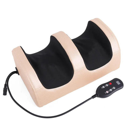 Electric Foot Massage Machine Hot Compress Shiatsu Foot Vibrators Kneading Roller For Foot Pain Relief Muscle Stimulation Gift - WildlifeStyle