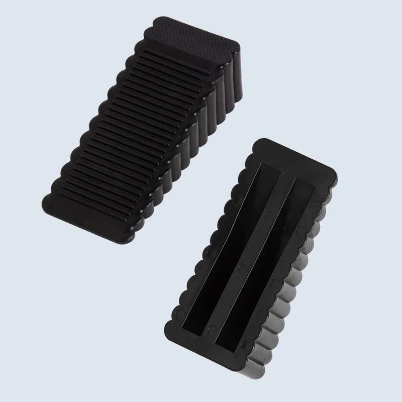 Silicone Door Stop Wedge Safety Stoppers Reusable Shock Absorbent