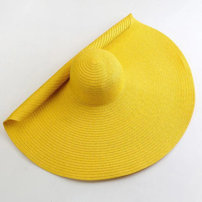 70cm Oversized Wide Brim Sun Hat Large UV Protection Beach
