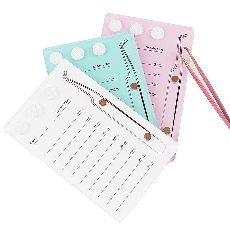 1x Magnetic Eyelash Suction Plate Holder Glue Pallet Tool