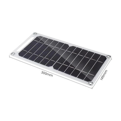 5 V Solar Panel System With USB Camping Charging Solution