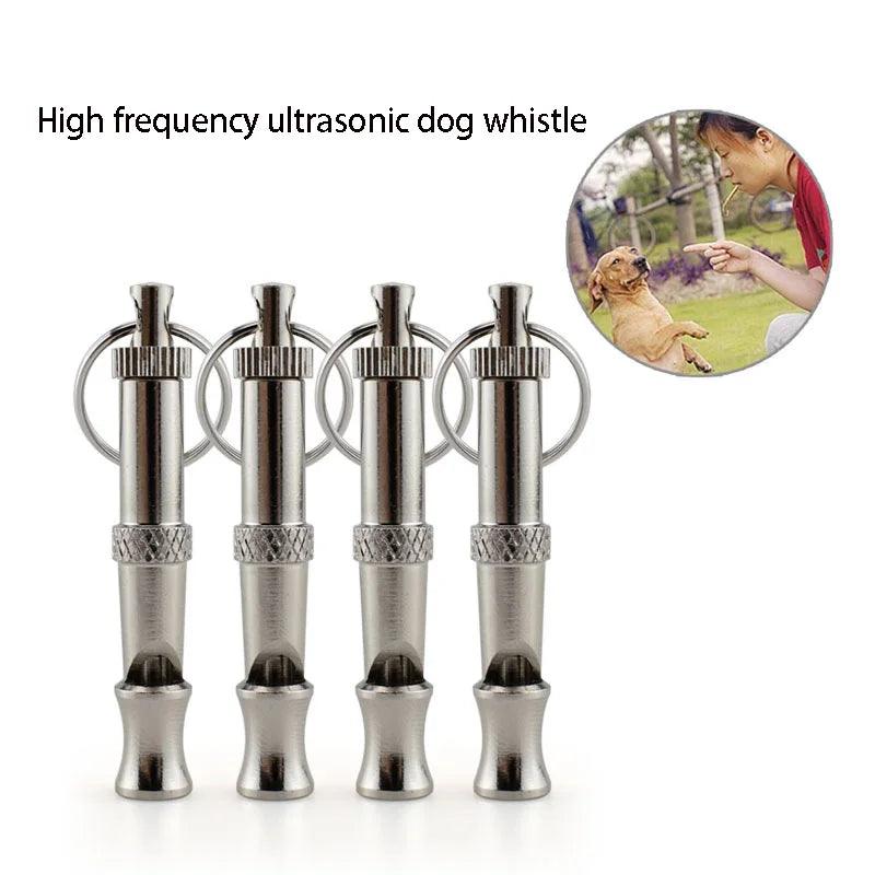 Stainless Steel Dog Whistle To Stop Barking Control Training