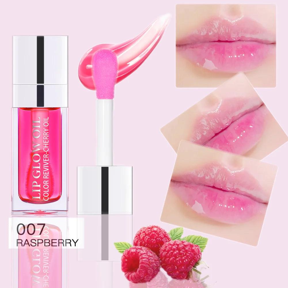 Hydrating Lip Glow Oil, Moisturizing Lip Gloss Gift
