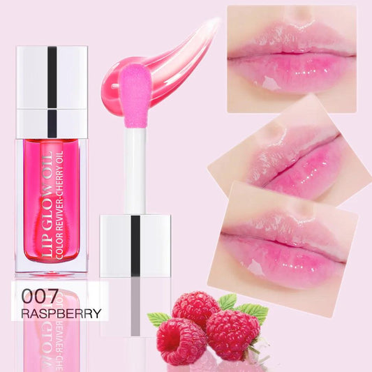 Hydrating Lip Glow Oil, Moisturizing Lip Gloss Gift