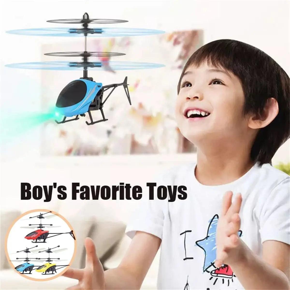 Rechargeable Mini RC Drone Remote Safe Fall-resistant Helicopters