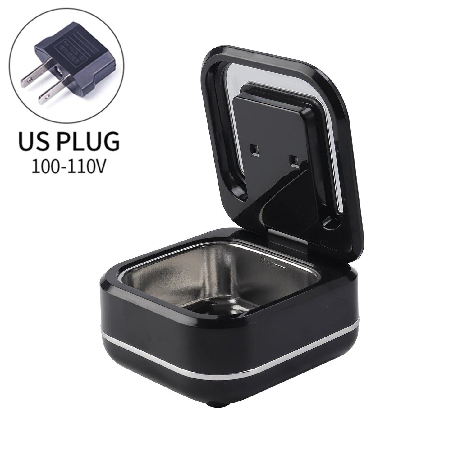 180ml Ultrasonic Cleaner UV Sterilization For Dentures