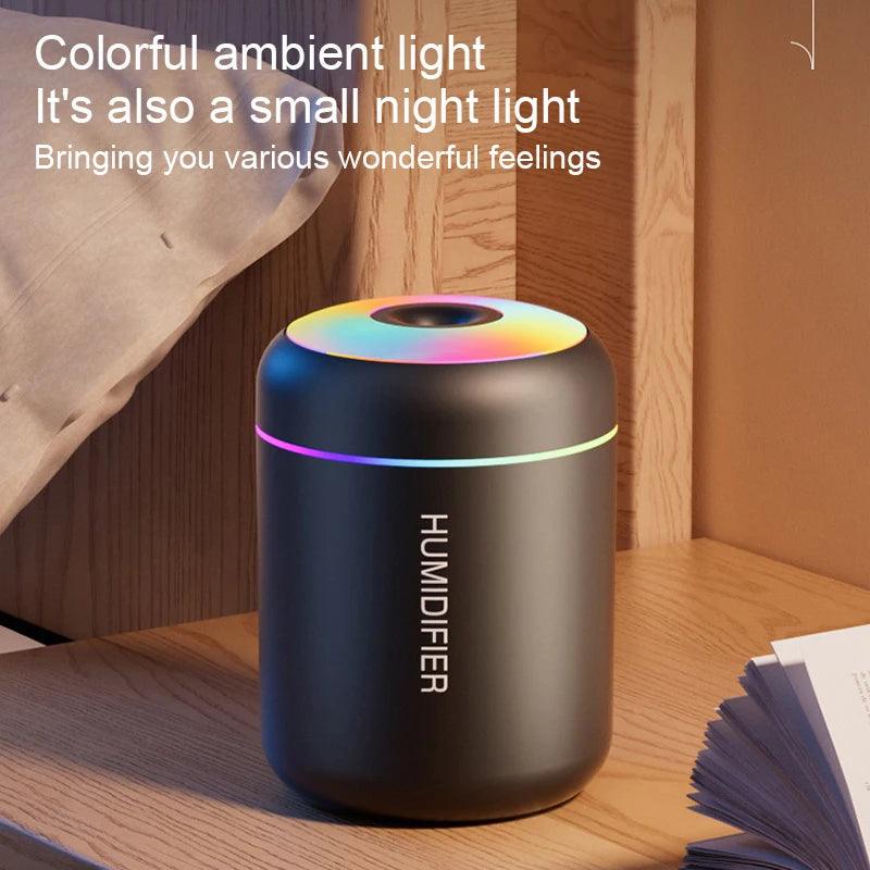 180ML Mini Air Humidifier USB Aroma Diffuser For Home