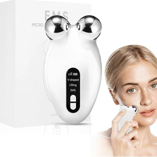 Mini Microcurrent Face Lift Device Roller for Skin Toning