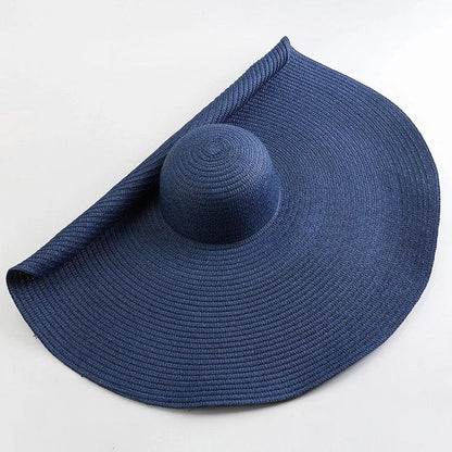 70cm Oversized Wide Brim Sun Hat Large UV Protection Beach