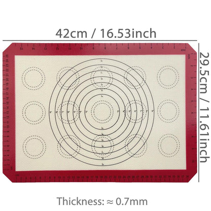 Silicone Baking Mat for Oven Non Stick Bakeware Sheets