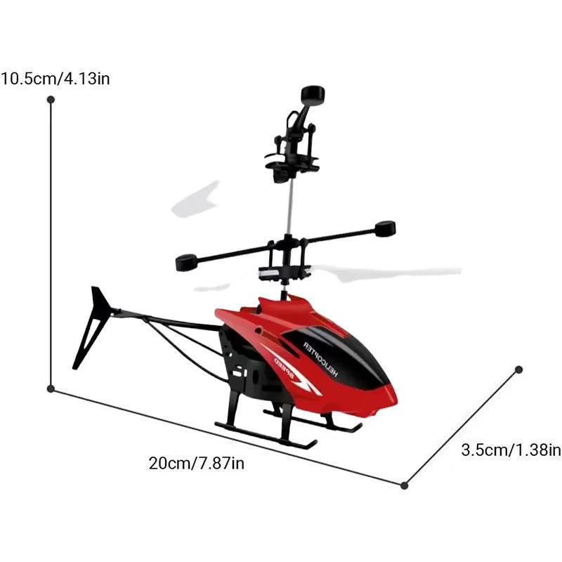 Rechargeable Mini RC Drone Remote Safe Fall-resistant Helicopters
