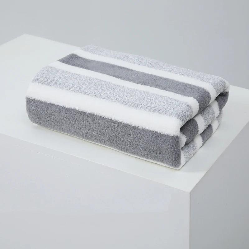 1x  Thickened Absorbent Bath Towel Soft Face Towel Home