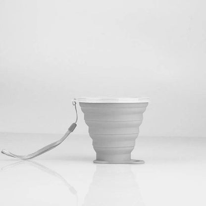 Silicone Foldable Cup Collapsible Cute Water Bottle Travel