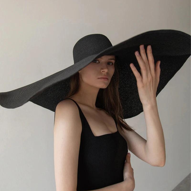 70cm Oversized Wide Brim Sun Hat Large UV Protection Beach