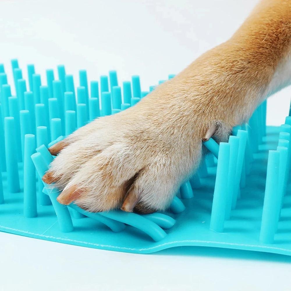 Pet Paw Cleaner Soft Silicone Foot Cleaning Brush Portable