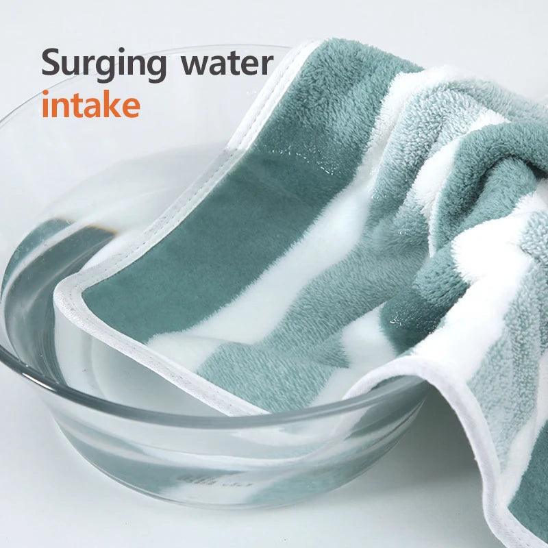 1x  Thickened Absorbent Bath Towel Soft Face Towel Home