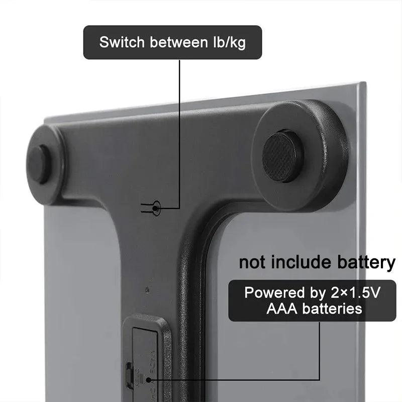 Smart Body Fat Scale Wireless LED Digital Bathroom Weight Scale