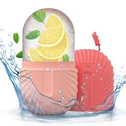 Ice Face Roller Ice Cube Beauty Massage Silicone Mold