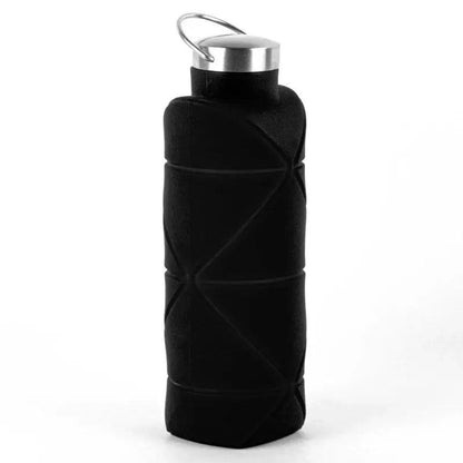 1x 750Ml Collapsible Water Bottle Leakproof Reusable Silicone