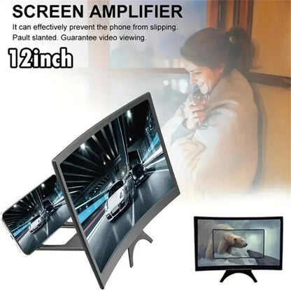 Newest 12 Inch Screen Magnifier HD Phone Holder Amplifier