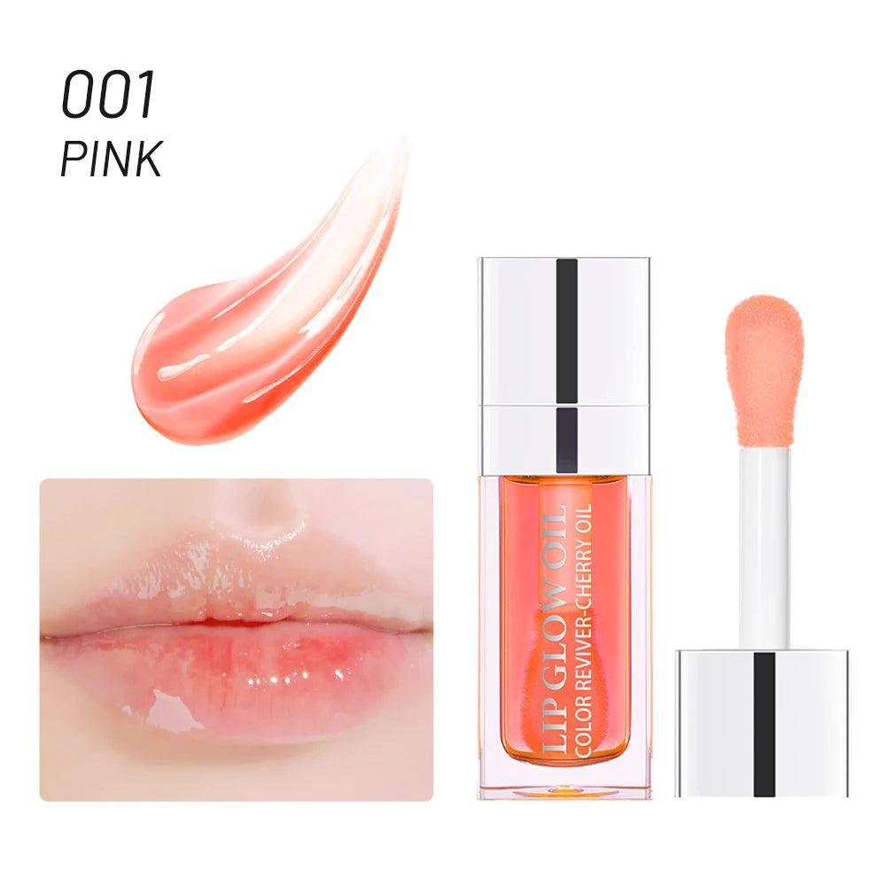 Hydrating Lip Glow Oil, Moisturizing Lip Gloss Gift