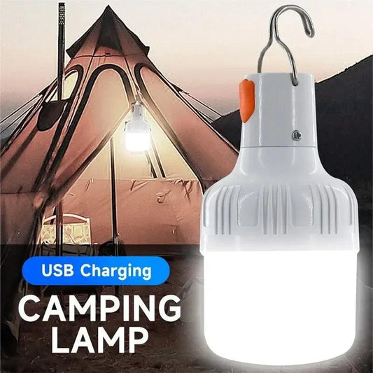 Outdoor USB Rechargeable LED Lamp Bulbs High Brightness Lantern