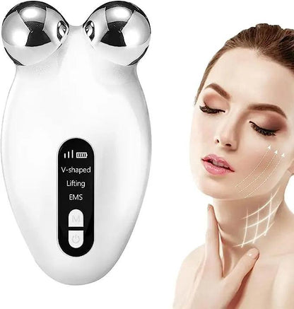 Mini Microcurrent Face Lift Device Roller for Skin Toning