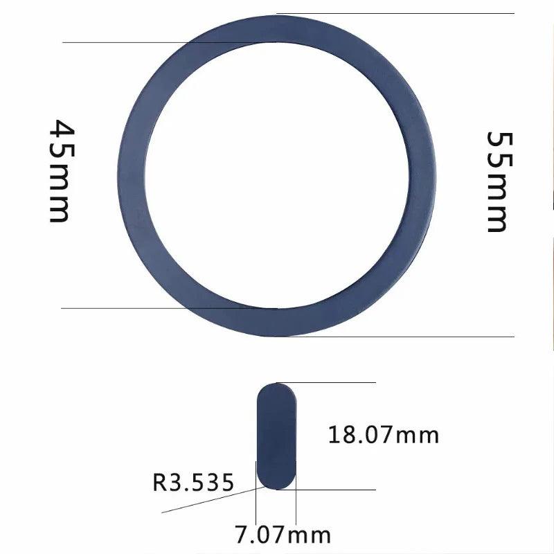 5PCS for Magsafe Magnetic Plate Ring Universal Metal Sticker