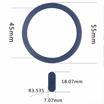 5PCS for Magsafe Magnetic Plate Ring Universal Metal Sticker