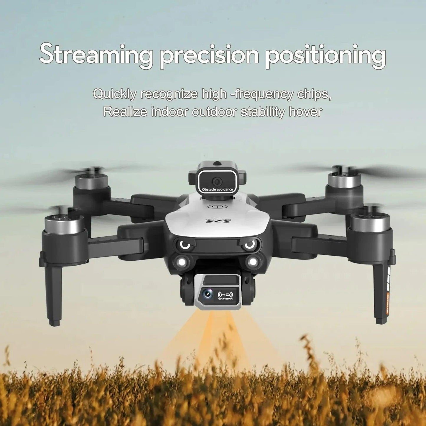 M S2S Mini Drone 4K 8K HD Camera Obstacle Avoidance Kid Toy