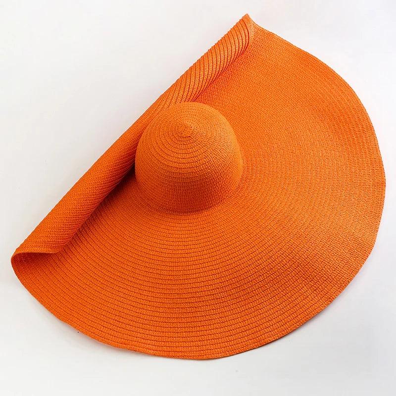 70cm Oversized Wide Brim Sun Hat Large UV Protection Beach