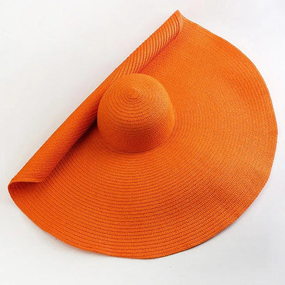 70cm Oversized Wide Brim Sun Hat Large UV Protection Beach