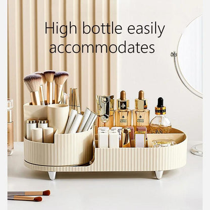 XIAOGUI Makeup Organizer Rotating Acrylic Storage Box