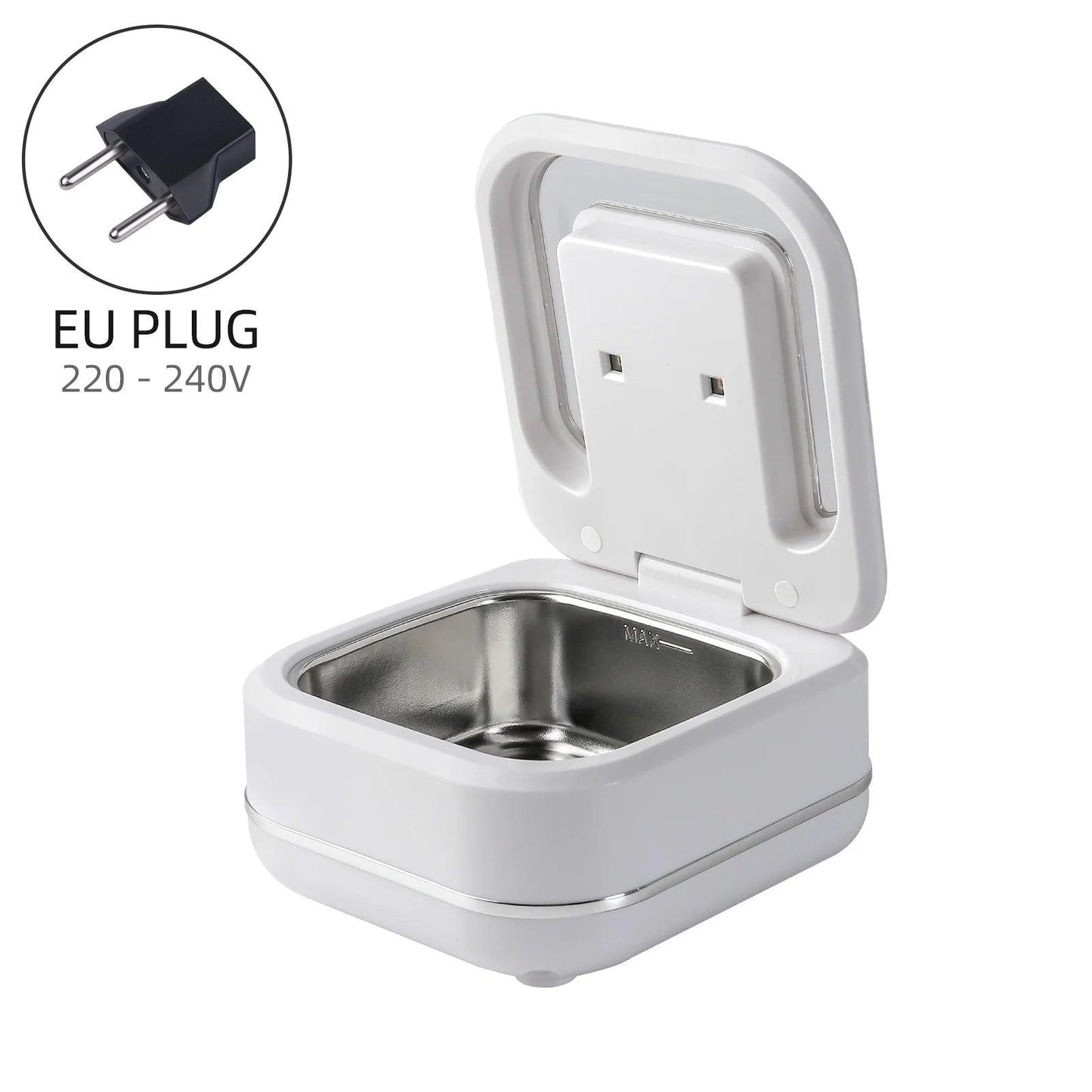 180ml Ultrasonic Cleaner UV Sterilization For Dentures