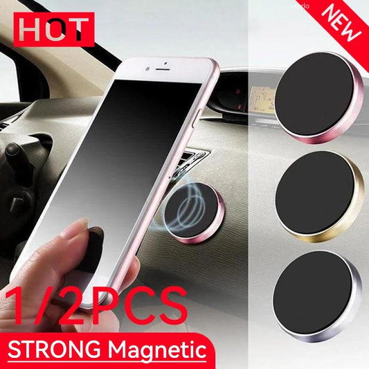 Magnetic Car Phone Holder Stand Magnet Car Mount Bracket GPS Smartphone Mobile Support In Car Bracket For iPhone Samsung Xiaomi - WildlifeStyle