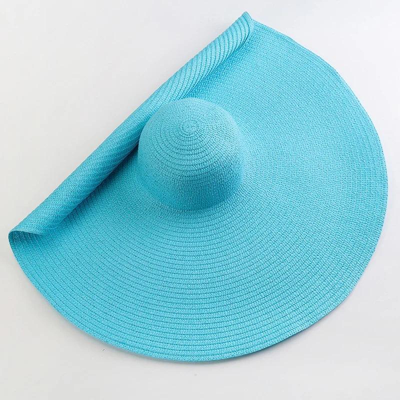 70cm Oversized Wide Brim Sun Hat Large UV Protection Beach