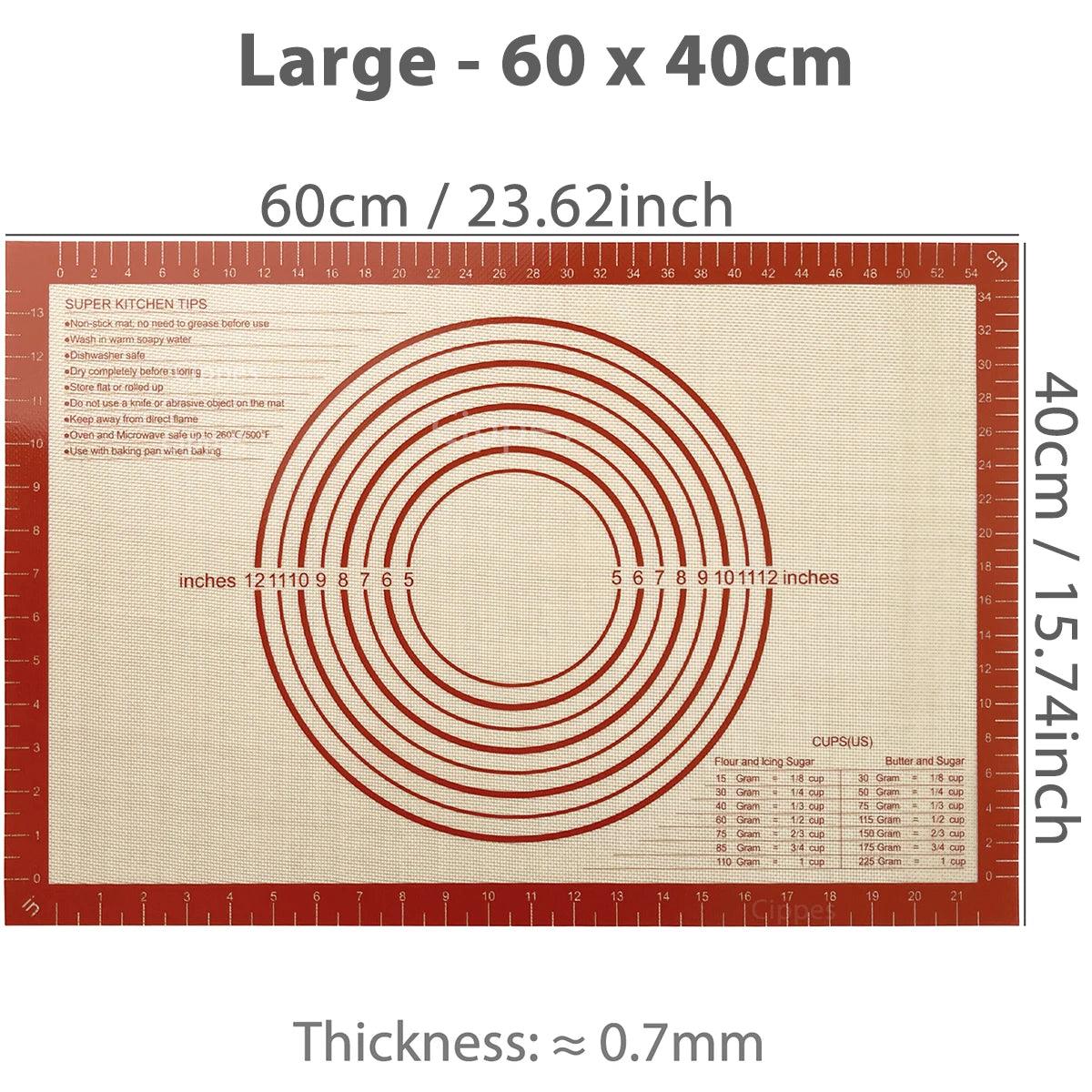 Silicone Baking Mat for Oven Non Stick Bakeware Sheets