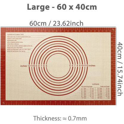 Silicone Baking Mat for Oven Non Stick Bakeware Sheets