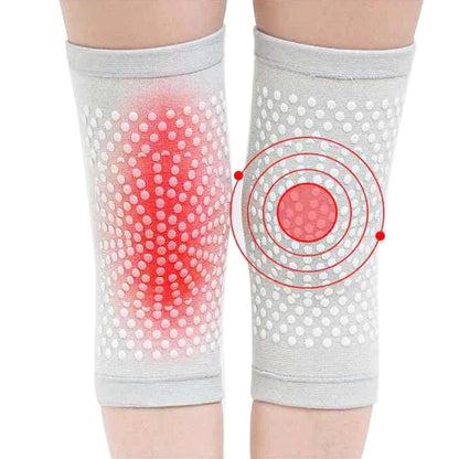 2PCS New Self Heating Knee Braces Sleeve Tourmaline Support
