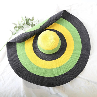 70cm Oversized Wide Brim Sun Hat Large UV Protection Beach